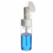 Facial Cleanser Foaming Bottle for Sale, 150ml, PET, Clear, Cylinder Round, 42mm