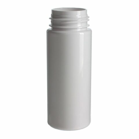 Plastic Foam Dispenser Pump Wholesale, 150ml, PET, White, Cylinder Round, 43mm - bottle only