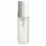Empty Foam Bottle Bulk, 160ml, PET, Natural Matte, Cylinder Round, 43mm