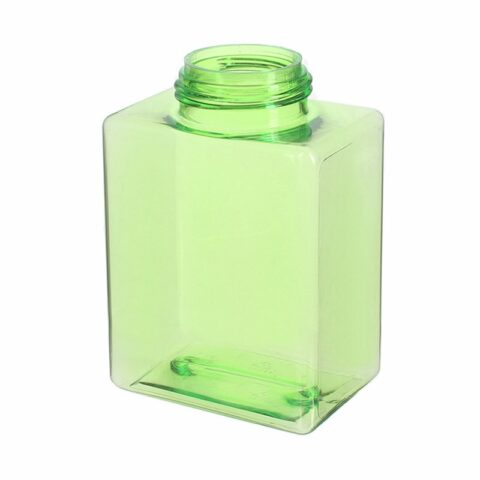 Hand Soap Foaming Bottle 200ml, PETG, Green, Square, 43mm - bottle only