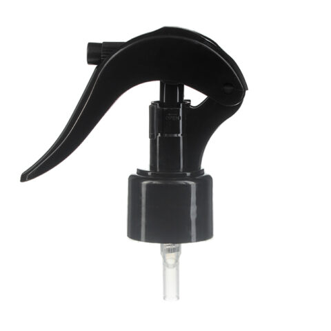 Black Mini Trigger Sprayer 24-410 Wholesale, Fine Mist, Clip Lock, 0.25ml