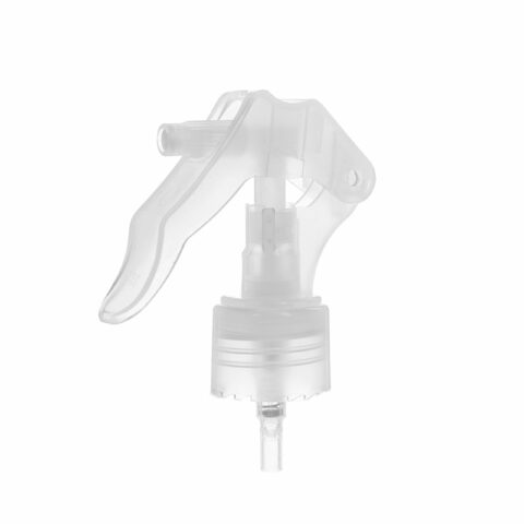 Mini Trigger Sprayer Factory Price in China, 24-410, Fine Mist, Clear, 0.25ml - side view