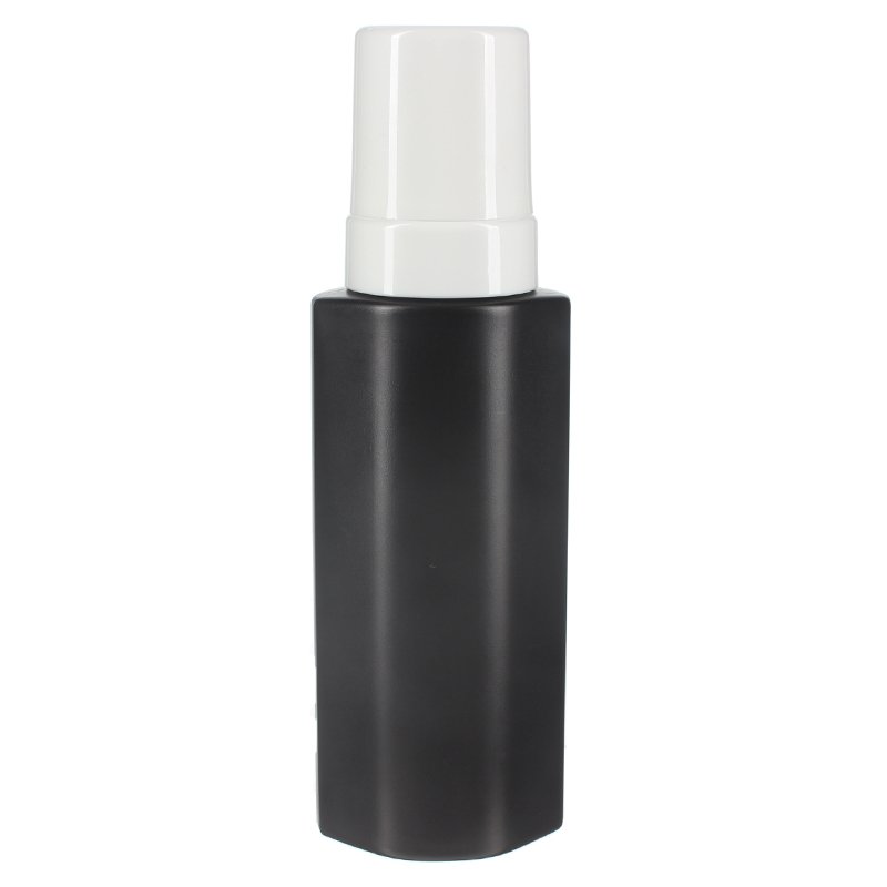 250ml Black HDPE Plastic Oval Foamer Bottle with 43/410 Neck - NABO Plastic