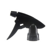 Heavy Duty Trigger Sprayer, 28/400, Solvent Resistant, Spray/Stream, Black, 0.9ml