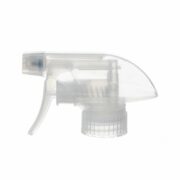 Clear Trigger Sprayer, 28/400, Spray-Stream Nozzle, 1.1ml