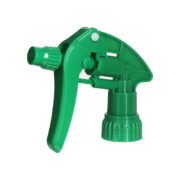 Industrial Trigger Sprayer, Chemical Resistant, 28-400, Spray/Stream, Green, 1.0ml - side view
