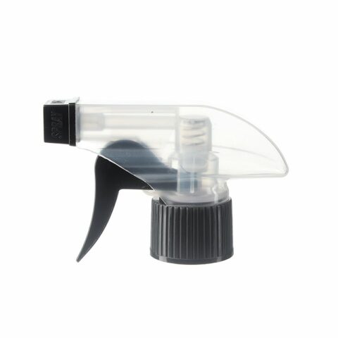 Factory Direct Trigger Sprayer Price in China, 28/410, Spray-Stream Nozzle, Clear/Black, 0.6ml