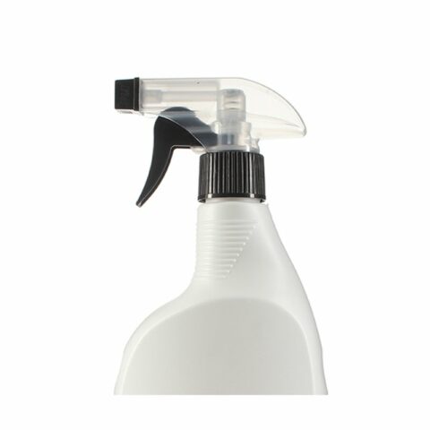 Factory Direct Trigger Sprayer Price in China, 28/410, Spray-Stream Nozzle, Clear/Black, 0.6ml - on bottle