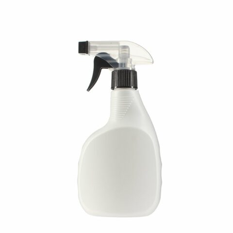 Factory Direct Trigger Sprayer Price in China, 28/410, Spray-Stream Nozzle, Clear/Black, 0.6ml - with bottle