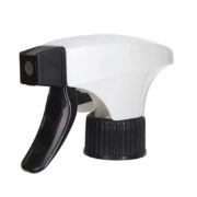 Foaming Trigger Spray Head, 28-410, Metal Mesh, White/Black, 1.3ml - side view