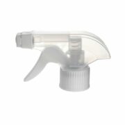 Economy Foaming Spray Trigger, 28-410, Plastic Mesh, White/Clear, 0.6ml