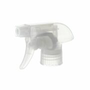 Plastic-Only Trigger Sprayer, 28-410, Spray/Stream, Natural, 1.2ml - side view