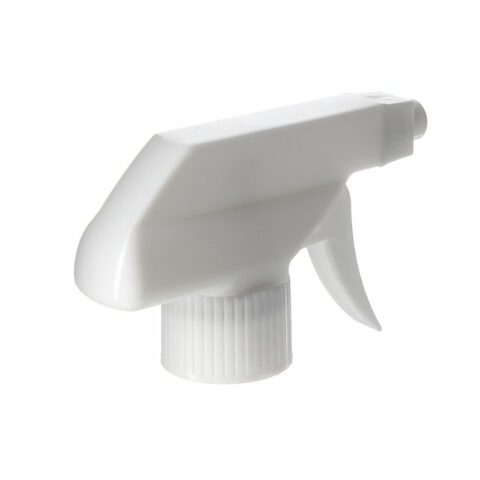 Economy Trigger Foam Sprayer, 28-410, Plastic Mesh, White, 0.6ml - back view