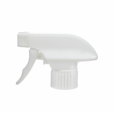 White Trigger Sprayer, 28/410, Spray/Stream Nozzle, 1.1ml
