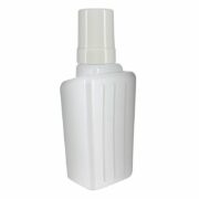 Liquid Soap Foam Dispenser Bottle, 500ml, PET, White, Square, 43mm