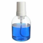 Liquid Foamer Bottle, 550ml, Clear, PET, Bell Round, 43mm
