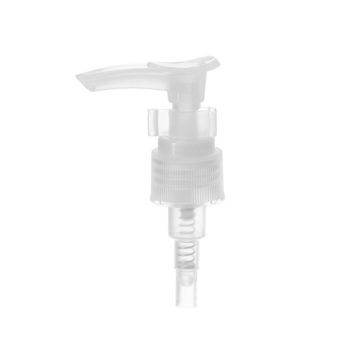 20-410 Transparent Plastic Ribbed Clip Lock Lotion Pump RYJ25Z01 (1)