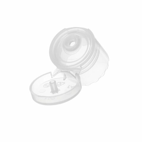 20-415 Transparent Plastic Smooth Flip Top Cap FG20G03 (4)