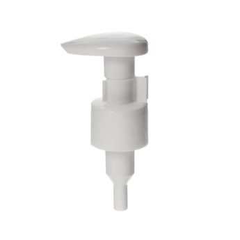 24-410 White Plastic Smooth Clip Lock Lotion Pump RYJ65K01 (1)