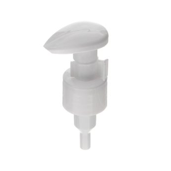 24-410 White Plastic Smooth Clip Lock Lotion Pump RYJ65K01 (2)