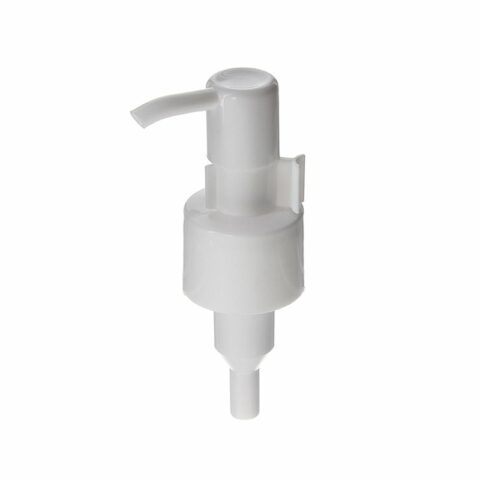 24-410 White Plastic Smooth Clip Lock Lotion Pump RYJ65Y01 (1)