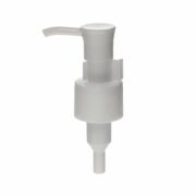 24-410 White Plastic Smooth Clip Lock Lotion Pump RYJ65Y03 (1)