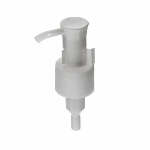 24-410 White Plastic Smooth Clip Lock Lotion Pump RYJ65Y03 (2)