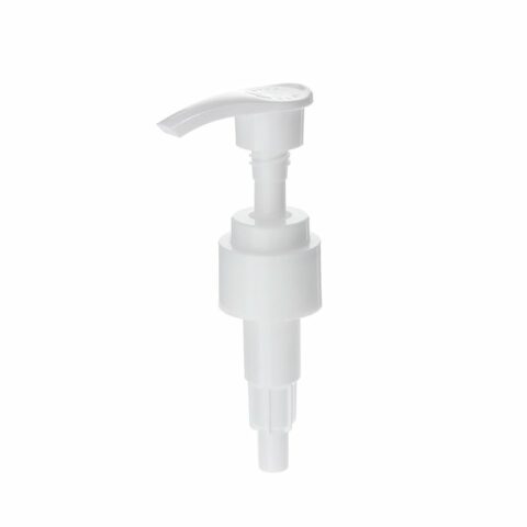 Plastic Lotion Pump Supplier, 24/410, Polypropylene, Screw Lock Down, Smooth, White, 2ml - unlocked status - wholesale - NABO
