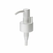 28-410 White Plastic Smooth Clip Lock Lotion Pump RYJ05Y01 (1)