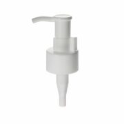 28-410 White Plastic Smooth Clip Lock Lotion Pump RYJ05YO2 (3)