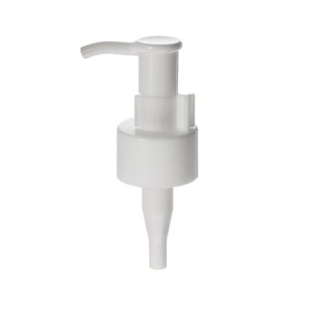 28-410 White Plastic Smooth Clip Lock Lotion Pump RYJ05YO2 (3)