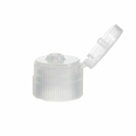 18-410 Plastic Ribbed Flip Top Cap with Custom Color FG95L02 (3)
