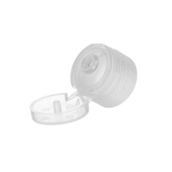 18-410 Plastic Ribbed Flip Top Cap with Custom Color FG95L02 (4)