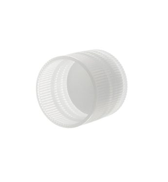 18-415 Transparent Plastic Ribbed Plain Screw Cap XG90L01 (2)