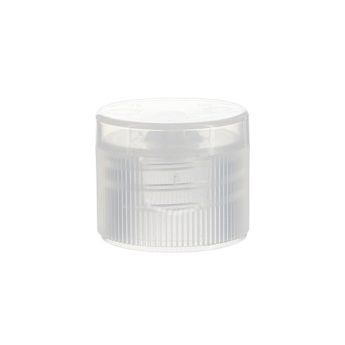 20-410 PP Plastic Ribbed Flip Top Cap with Custom Color FG25L01 (5)