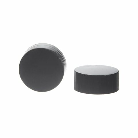 28-400 Black Plastic Smooth Screw Cap XG04G01 (4)