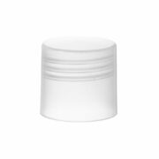 28-415 Transparent Plastic Smooth Plain Screw Cap XG00G01 (1)