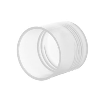 28-415 Transparent Plastic Smooth Plain Screw Cap XG00G01 (2)
