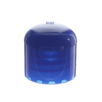 18-410 Blue PP Plastic Smooth Flip Top Cap FG95Y01 (1)