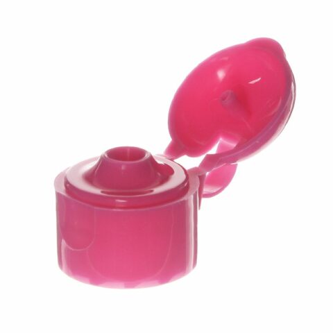 20-410 Pink PP Plastic Smooth Flip Top Cap FG25Y01 (2)