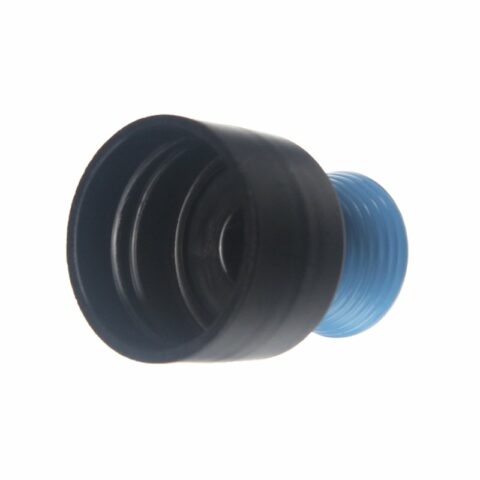 24-410 Black-Blue PP Plastic Smooth Push Pull Cap TL65G02 (3)