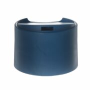 24mm 24-410 Blue PP Plastic Smooth Double Wall Disc Top Cap QG65SC01 (1)