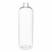 750ml-25oz Clear PET Plastic Cosmo Round Bottle 01750YY05M (1)