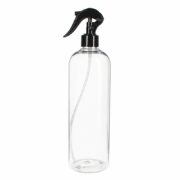 750ml-25oz Clear PET Plastic Cosmo Round Bottle 01750YY05M (2)