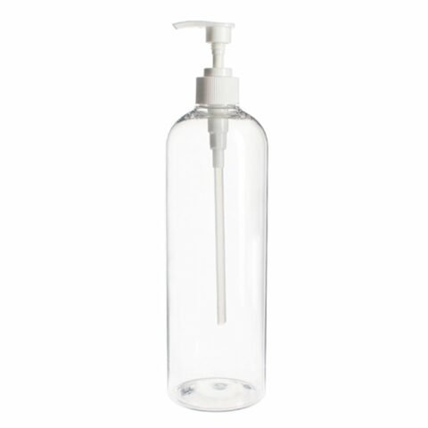 750ml-25oz Clear PET Plastic Cosmo Round Bottle 01750YY05M (4)