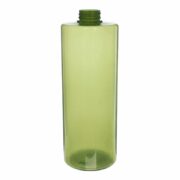 1000ml Green PET Plastic Cylinder Bottles 011000YP55M (1)