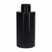 100ml Black PET Plastic Cylinder Bottles 01100-2YP65M (1)