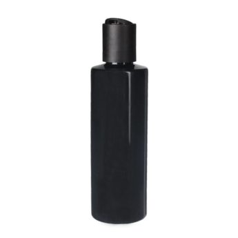 100ml Black PET Plastic Cylinder Bottles 01100YP25M (3)
