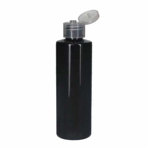 100ml Black PET Plastic Cylinder Bottles 01100YP25M (4)