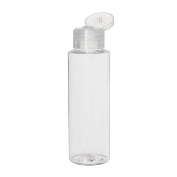 100ml Clear PET Plastic Cylinder Bottles 01100YP65M (2)